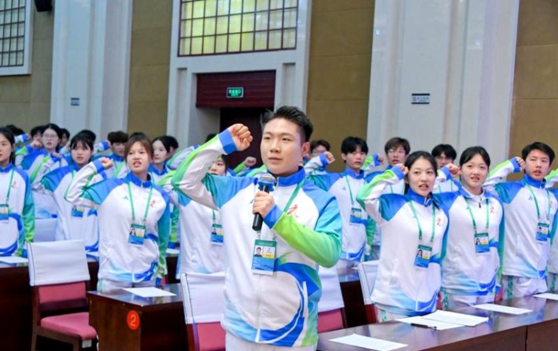 제26회 성 체전, 린이 청년 봉사단 힘차게 출발