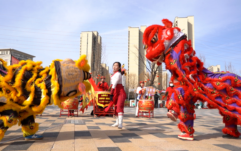 람령 문화관광 '마상' 시리즈 설날 사원축제, 열기 폭발